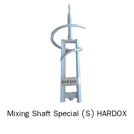 MIXING SHAFT SPECIAL (S) HARDOX ใบกวน